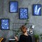 60 Sheets Cyanotype Paper Sun Print Paper Kit High Sensitive Sun Paper White Solar Activated Nature Sun Printing Kit Drawing Paper for Kids Adults Crafts DIY Project (Light Color, 5.8 x 8.3 Inch)